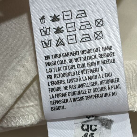 American Eagle Womens White Cream Lace Spaghetti Strap Sleeveless Romper XXS AEO - Picture 14 of 15